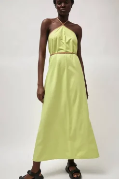Ligo Dress in Lime