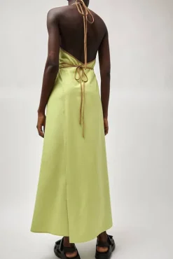 Ligo Dress in Lime