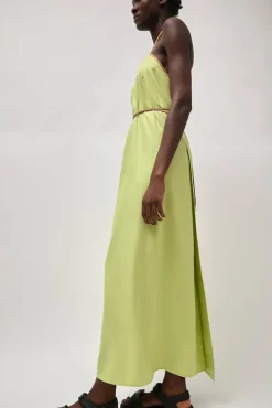 Ligo Dress in Lime