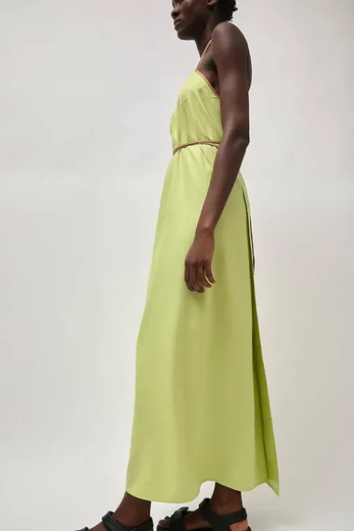 Ligo Dress in Lime