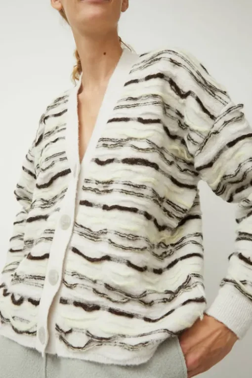 Lio Cardigan in Salt