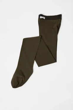 Lycra Tights in Khaki