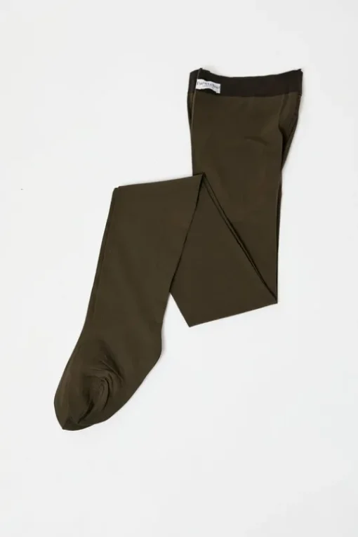 Lycra Tights in Khaki