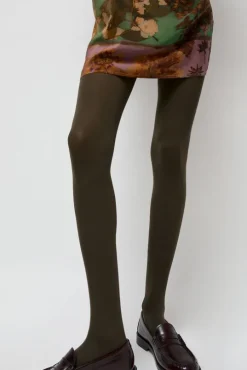 Lycra Tights in Khaki