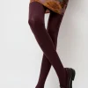 Lycra Tights in Melanzana