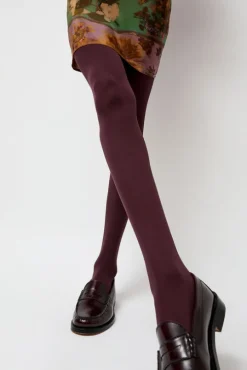 Lycra Tights in Melanzana