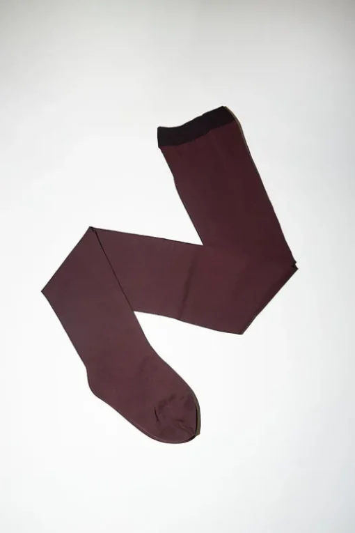 Lycra Tights in Melanzana