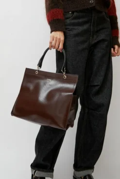 Mamie XS Bag in Brown