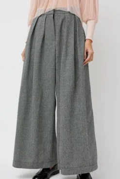 Margot Trouser in Grey and Pale