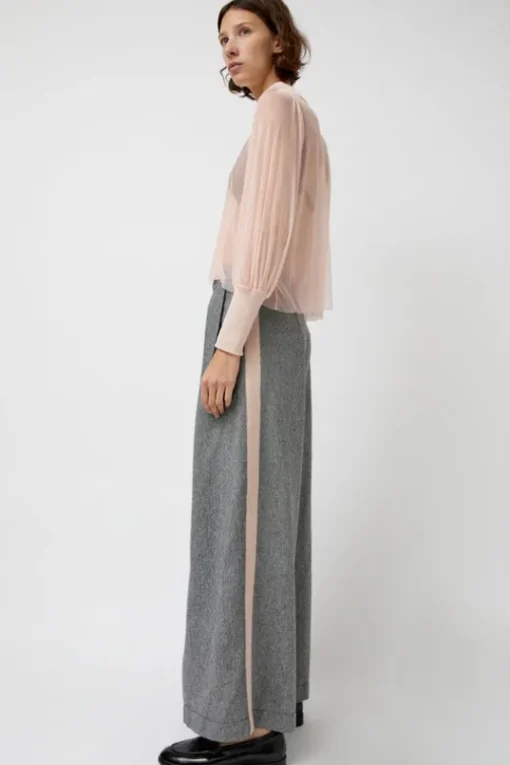 Margot Trouser in Grey and Pale