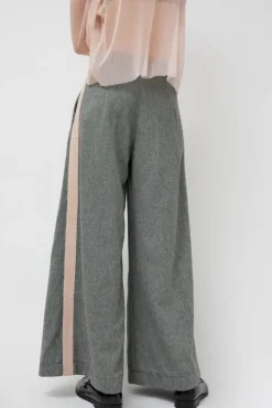 Margot Trouser in Grey and Pale