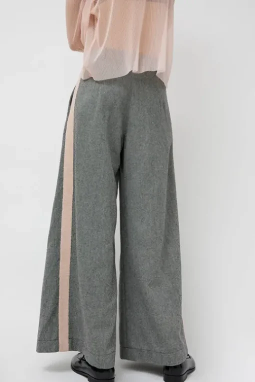 Margot Trouser in Grey and Pale