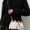 Marini Bucket Bag in Natural and Black