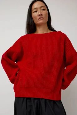 Mea Pullover in Red