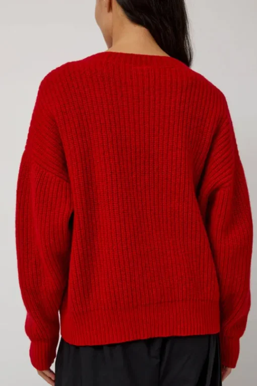 Mea Pullover in Red