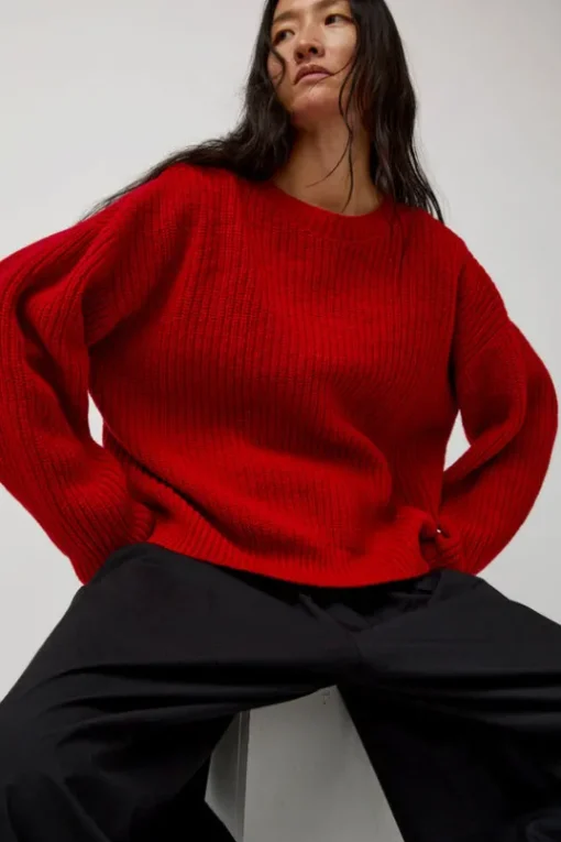 Mea Pullover in Red