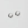 Medium Volume Waterdrop One Touch Earrings in Silver