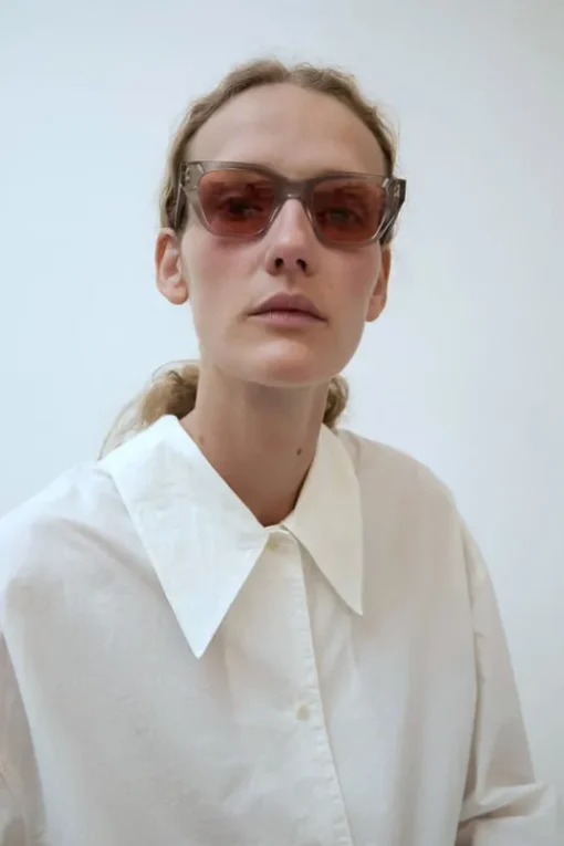 Memphis Sunglasses in Grey and Orange