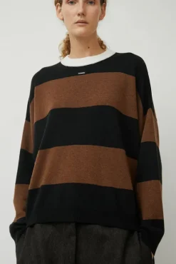 Merino Wool Sweater in Stripe
