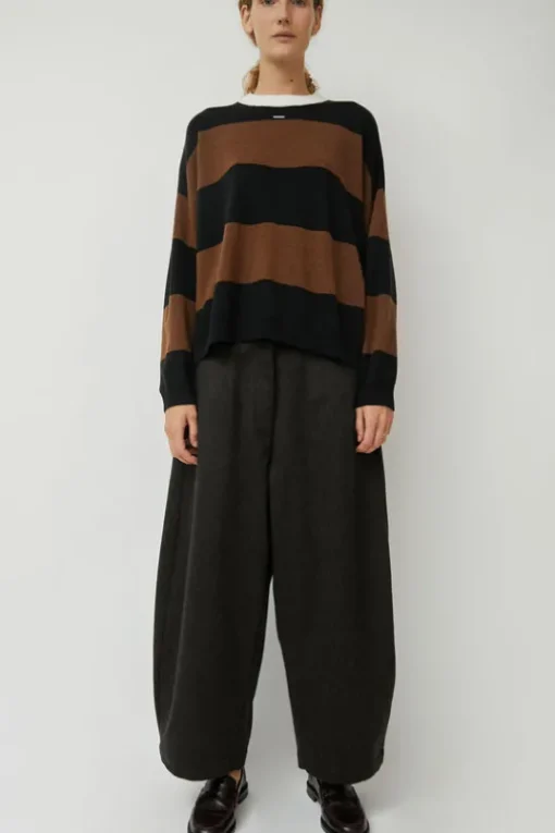 Merino Wool Sweater in Stripe