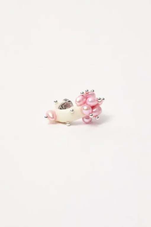 Merry Me Earcuff in White
