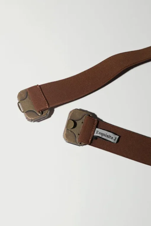 Micro Crystals Belt in Lilac
