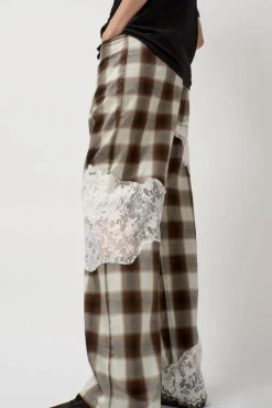 Mikaela Jean in Light Brown Plaid