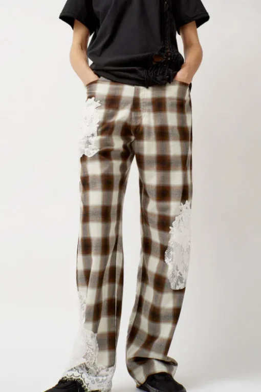 Mikaela Jean in Light Brown Plaid