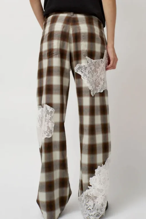 Mikaela Jean in Light Brown Plaid