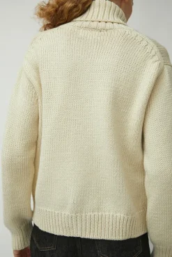 Mila Cardigan in Ivory