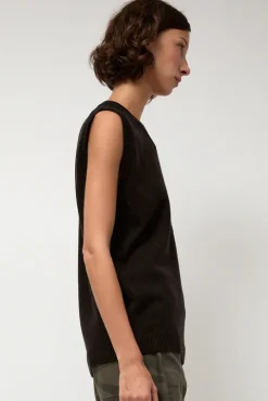 Milano Vest in Ebony