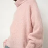 Mohair High Neck in Blush