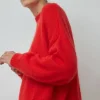 Mohair Sweater in Red