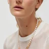 Multi-Colored Pearl Necklace in Multi