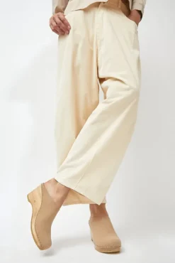 New School Clog on Wedge in Bone