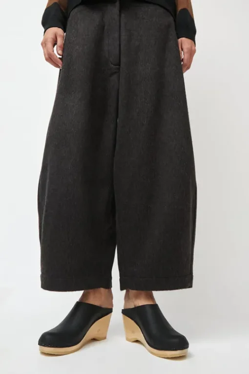 New School Clog on Wedge in Black