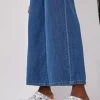 Old School Clog on Mid Heel in Blue Rose Patent