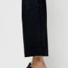 Old School Studded Clog on High Heel in Black