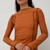 Omato Long Sleeve in Dre Orange