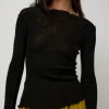 Omato Wool Long Sleeve in Black
