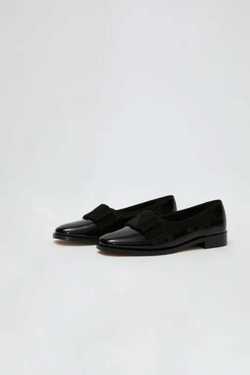Opera Shoe in Black Patent