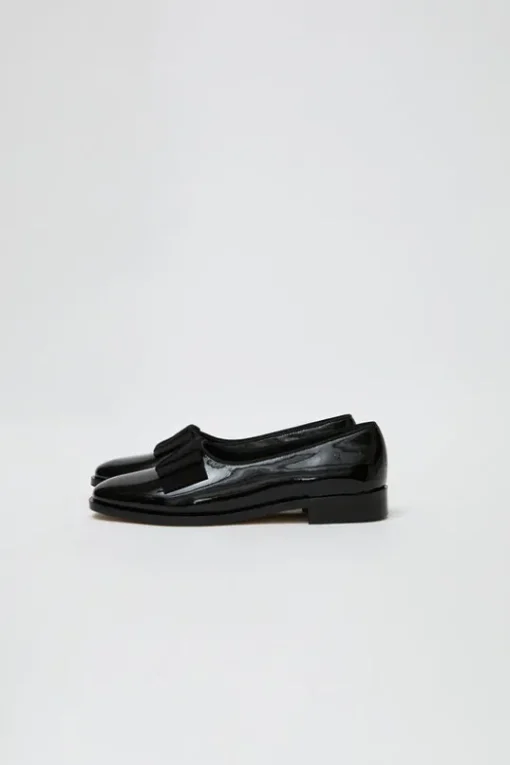 Opera Shoe in Black Patent