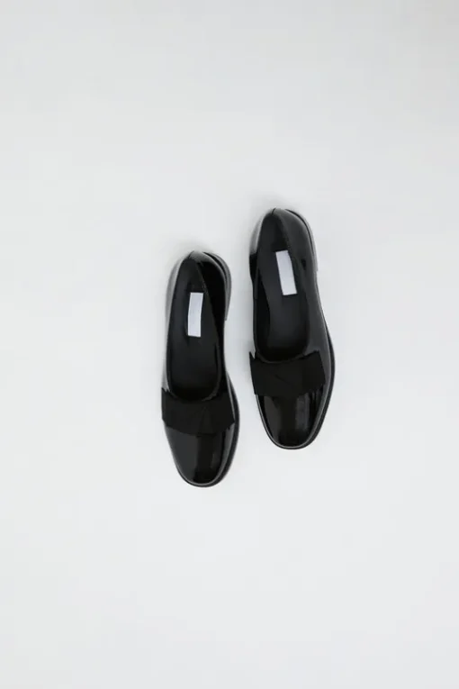 Opera Shoe in Black Patent