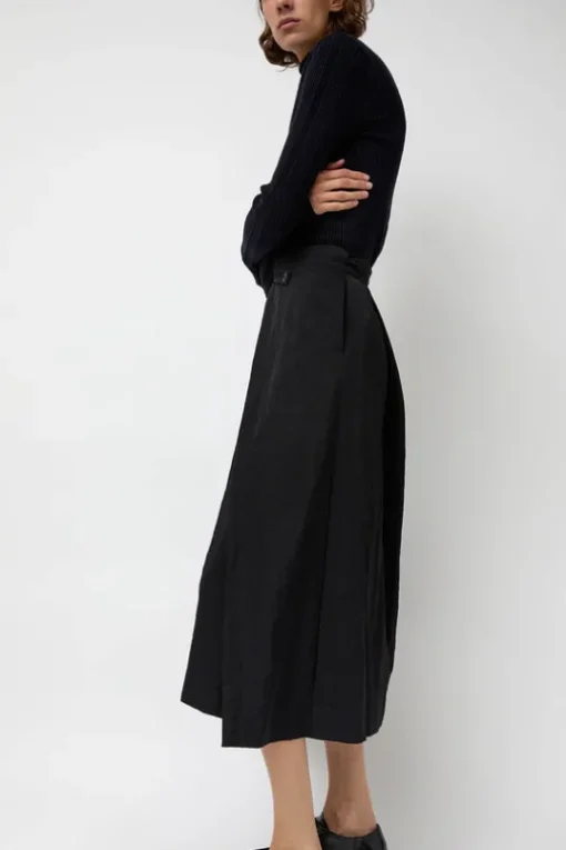 Origami Skirt in Black