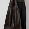 Oversize XL Shopper Bag in Braun