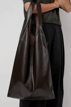 Oversize XL Shopper Bag in Braun