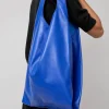 Oversize XL Shopper Bag in Electric Blue