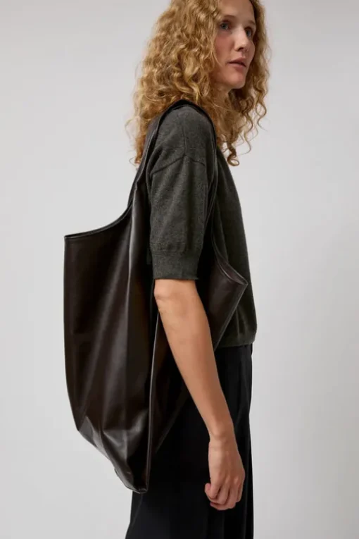 Oversize XL Shopper Bag in Braun