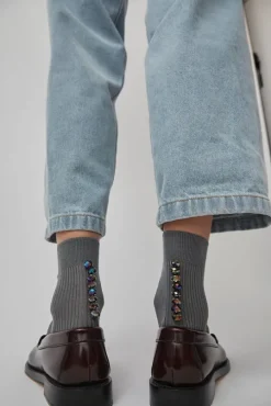 Oysters Socks in Argento