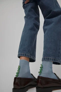 Oysters Socks in Cielo